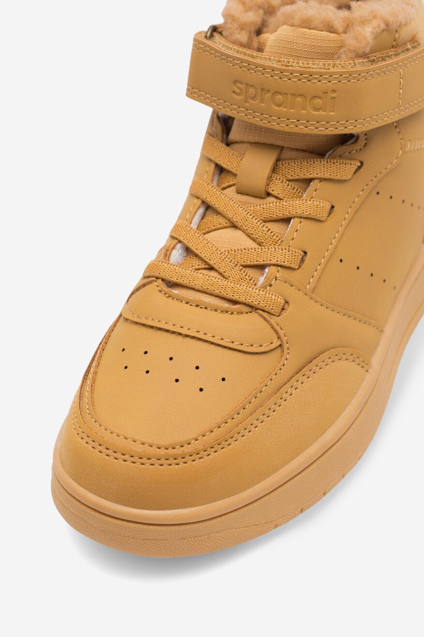 Trzewiki SPRANDI EARTH GEAR FURRY FUR CP40-21622Z Camel