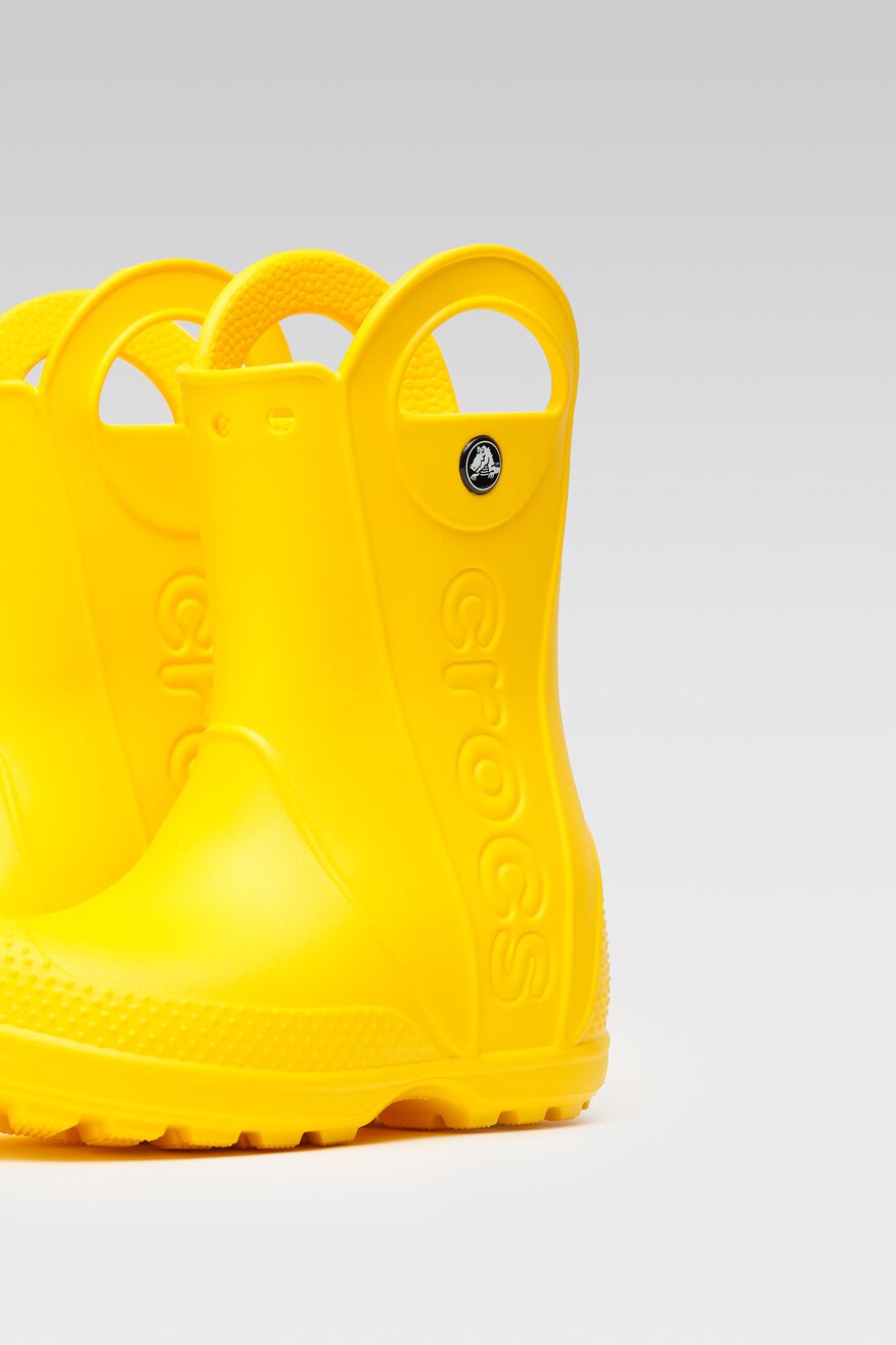 Kalosze Crocs HANDLE IT RAIN BOOT 12803-730 Żółty