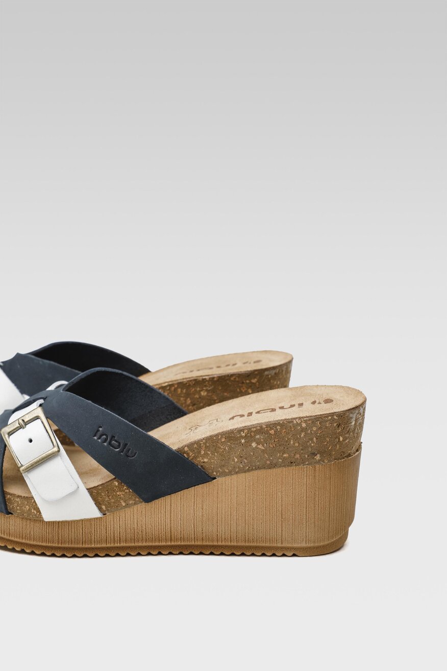 Klapki Inblu EN11PN01 Granatowy