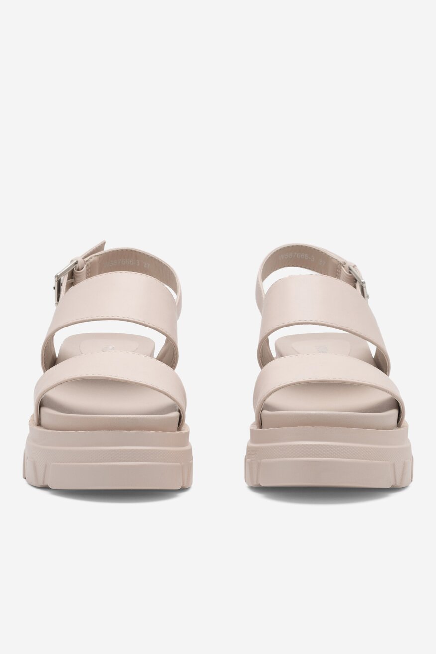 Sandały DeeZee FUTURE NOSTALGIA WS87666-3 Beżowy