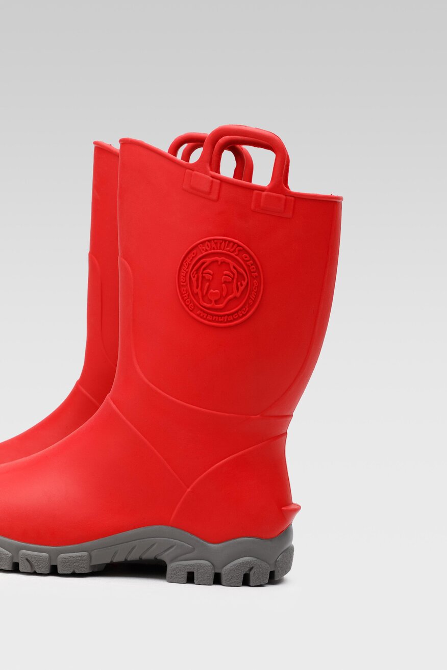 Kalosze BOATILUS DUCKY SMELLY WELLY RAIN BOOT Czerwony
