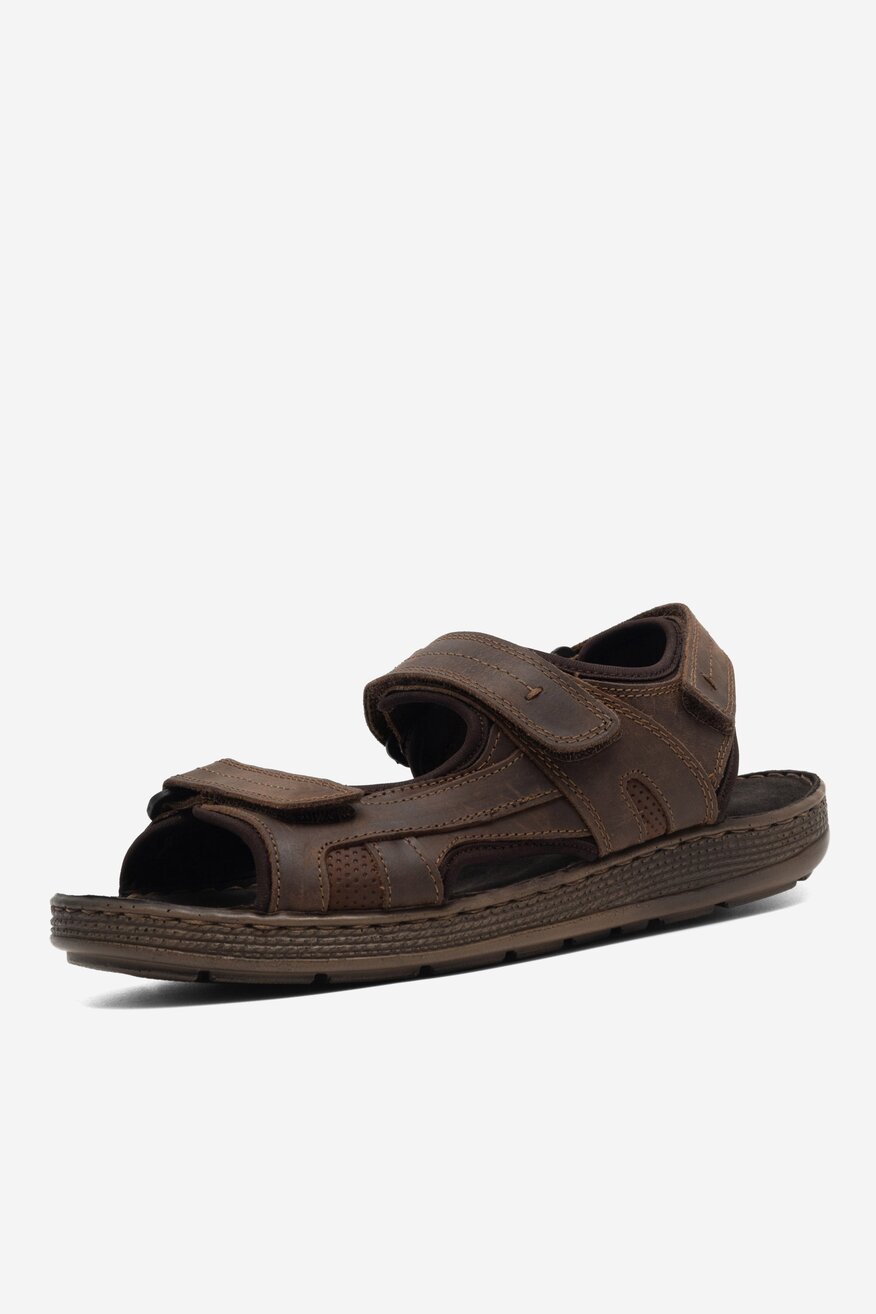 Sandały Lasocki 3458 Brązowy ciemny