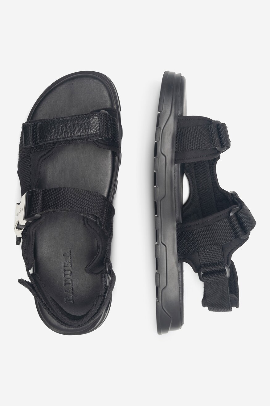 Sandały Badura MOTTU-01 MI08 Czarny