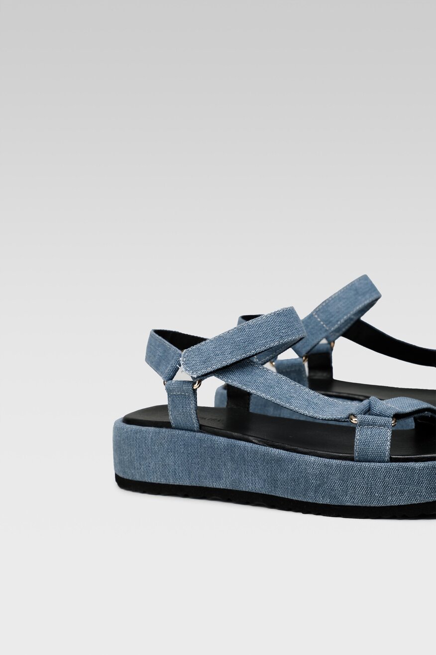 Sandały Jenny Fairy MARINA WS108-14 Jeansowy