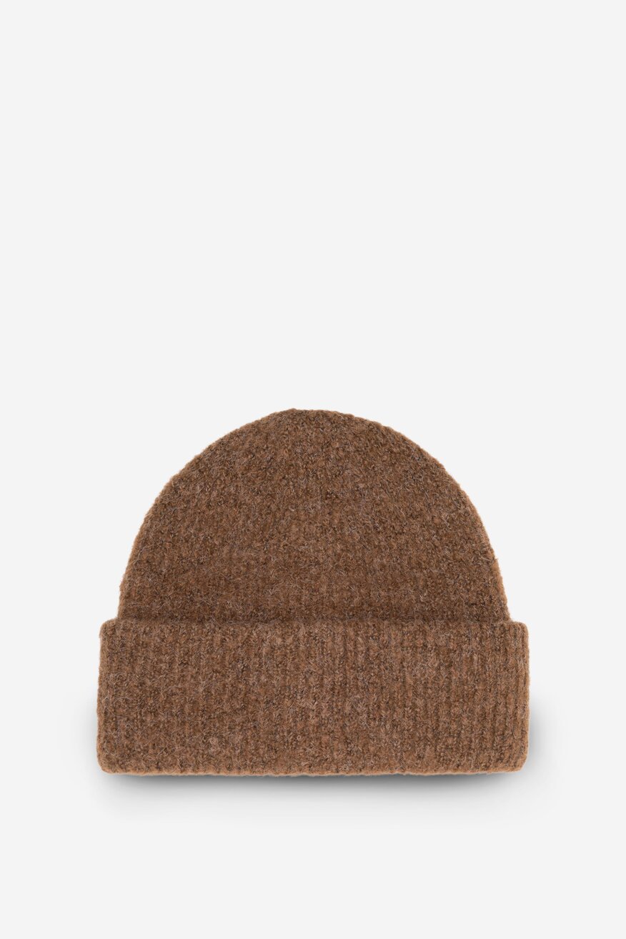 Czapka damska Jenny Fairy 4W3-020-AW23 Brązowy