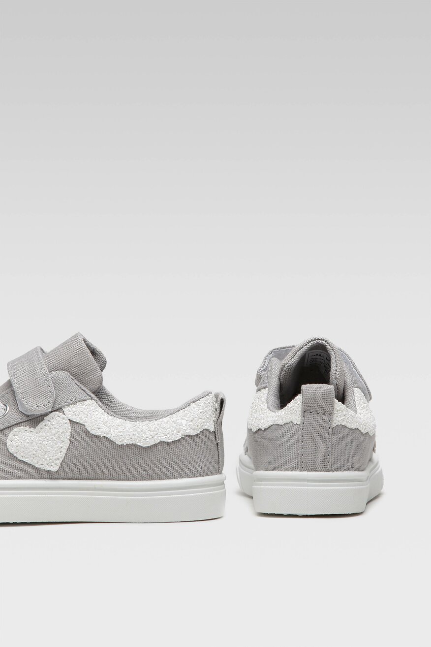 Trampki Nelli Blu CF21183B Srebrny