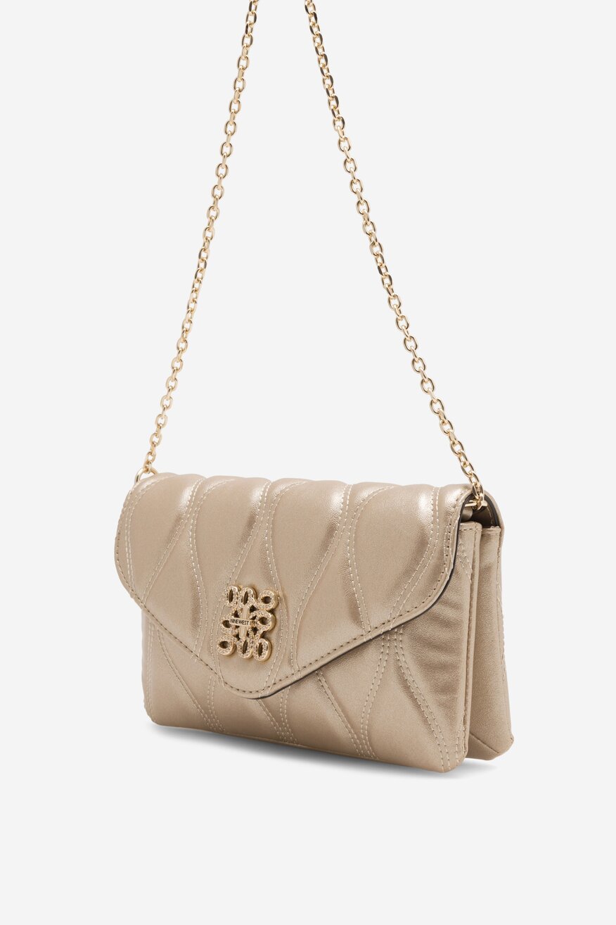 Torebka NINE WEST FOSTER NGM135078 Złoty