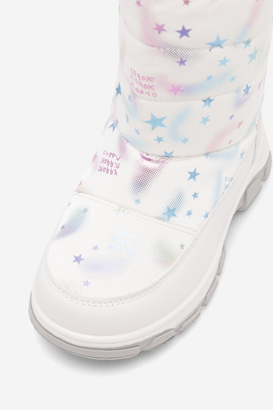 Kozaki Nelli Blu CM230220-10 Biały