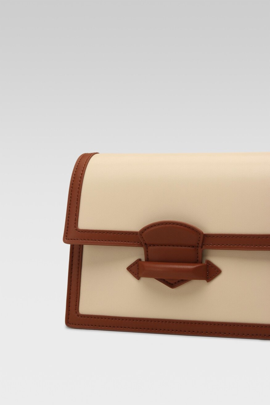 Torebka Gino Rossi ALESSIA CS6443 Beżowy