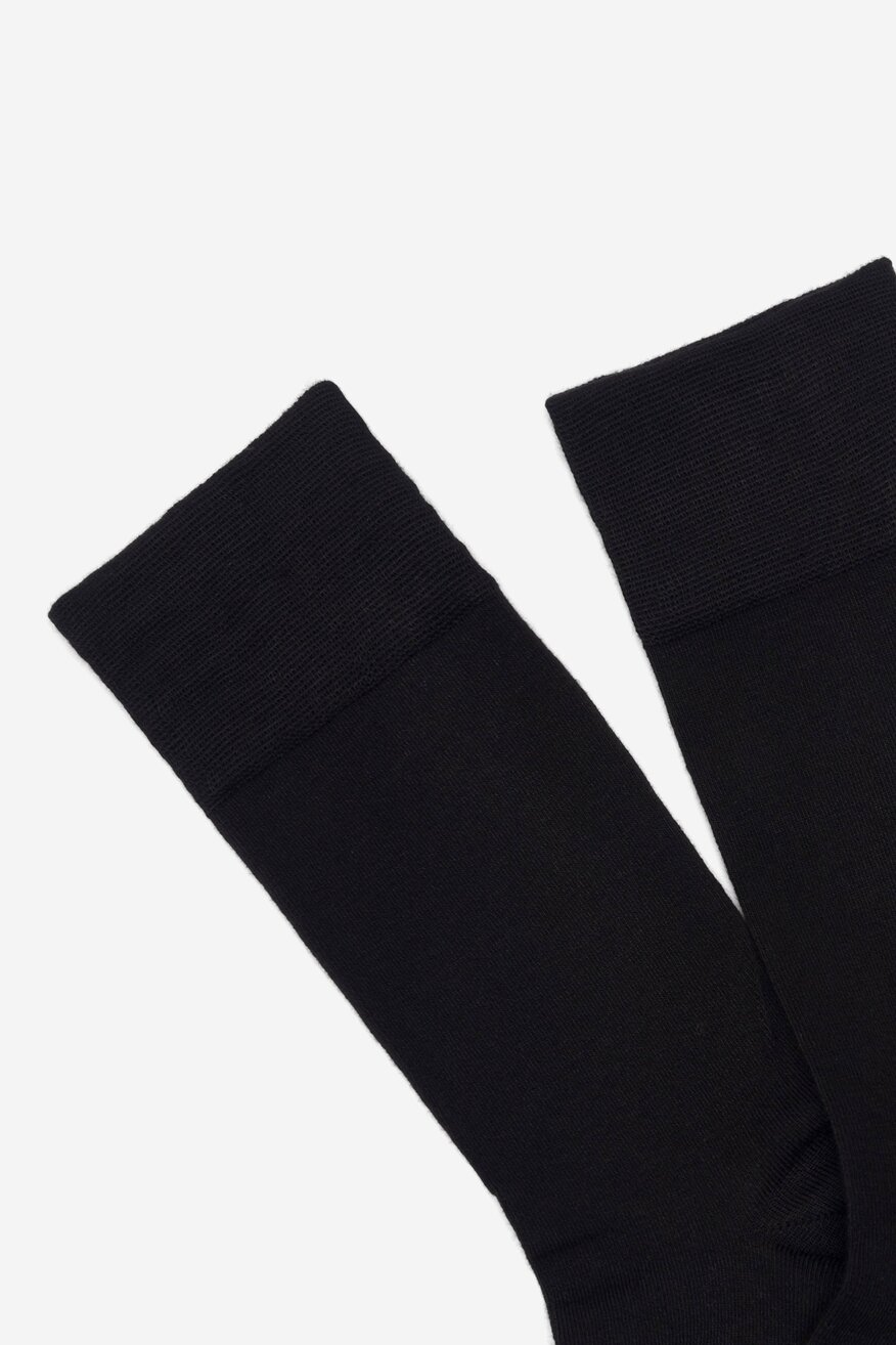 Skarpetki męskie Lasocki 2MB-001-SS23 (1-PACK) 39-41 Czarny