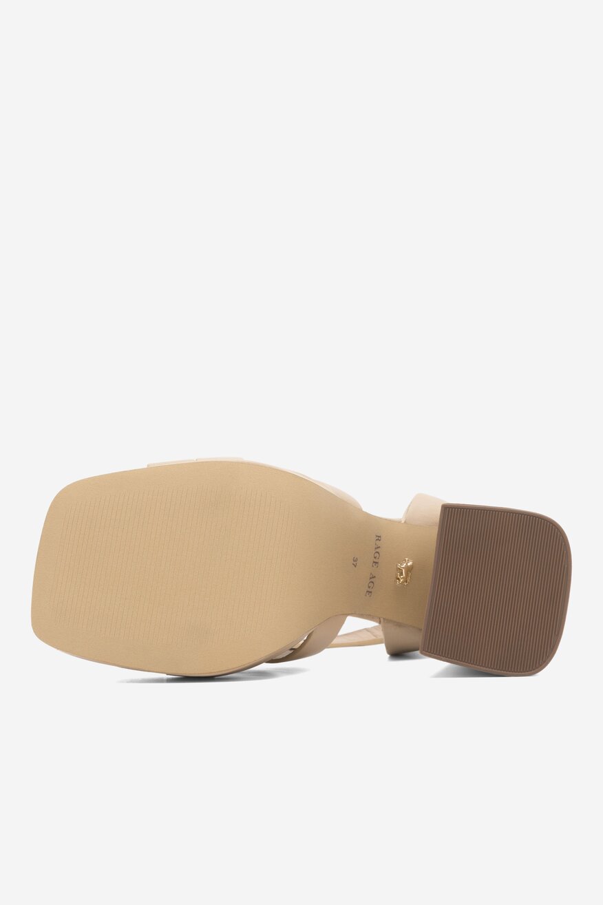 Sandały RAGE AGE BAZYLEA-107491 Beżowy
