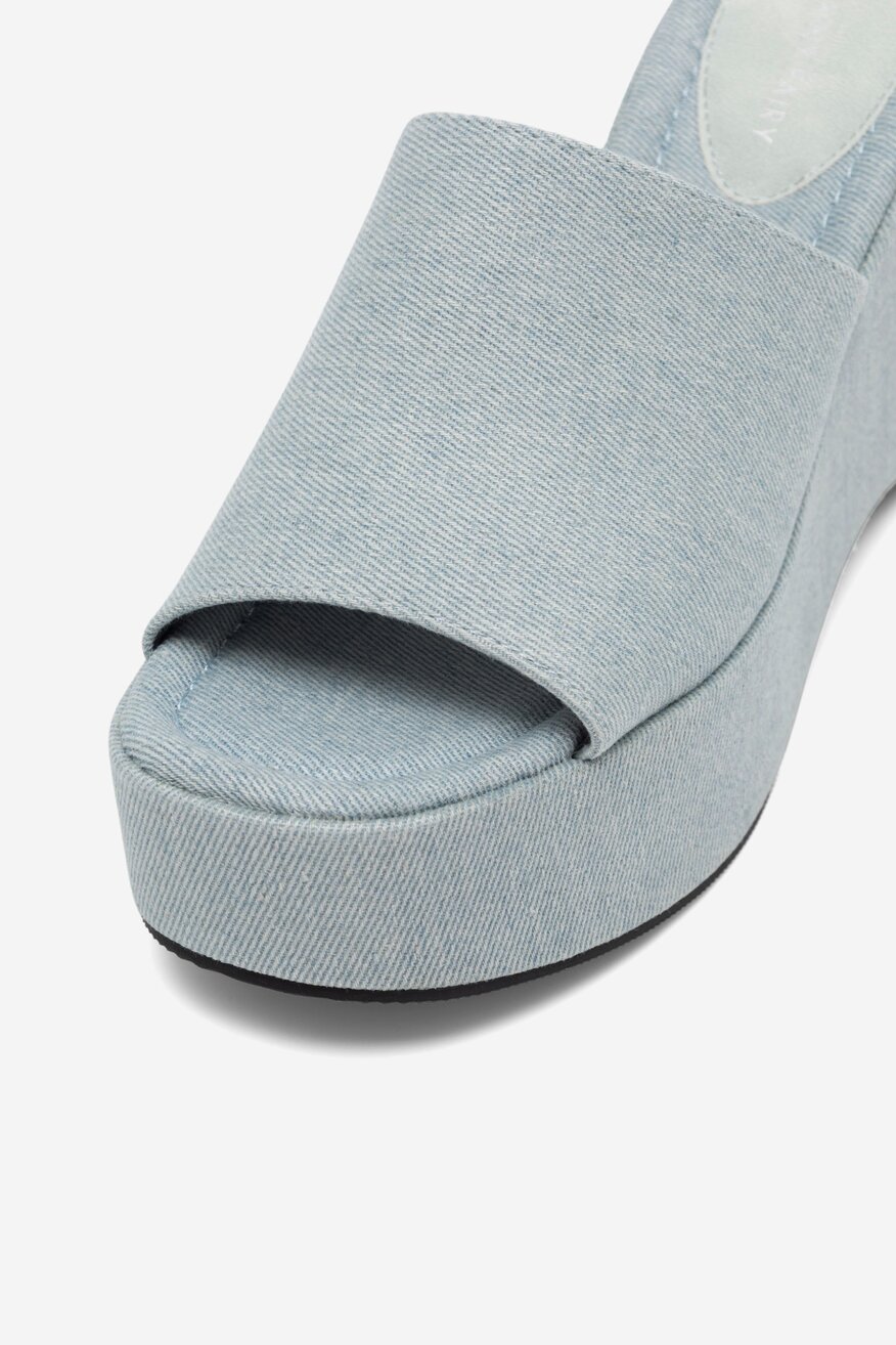 Klapki Jenny Fairy KARNIE KL E2206-102 Jeansowy