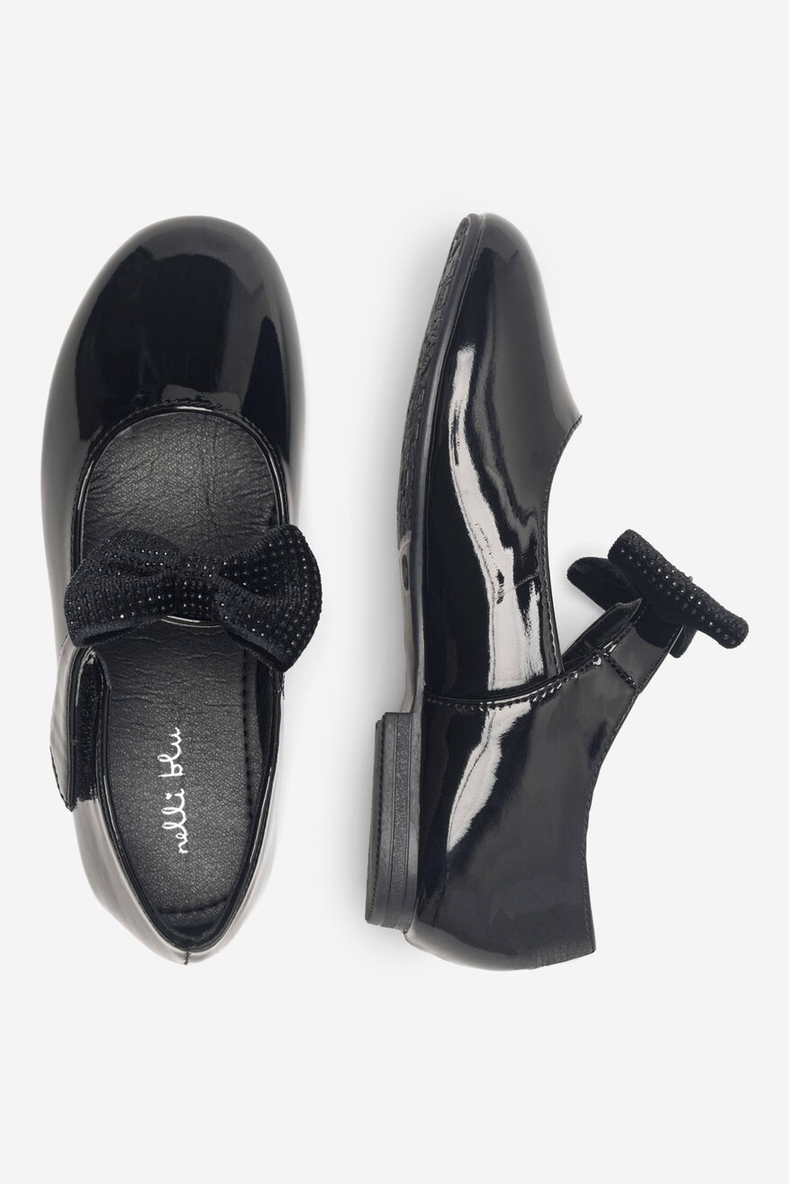 Baleriny Nelli Blu CM221210-4 Czarny