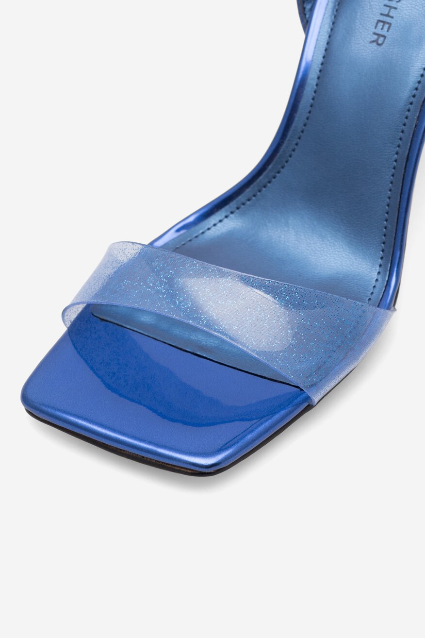 Sandały MARC FISHER F-BRETA LBL01 Niebieski jasny