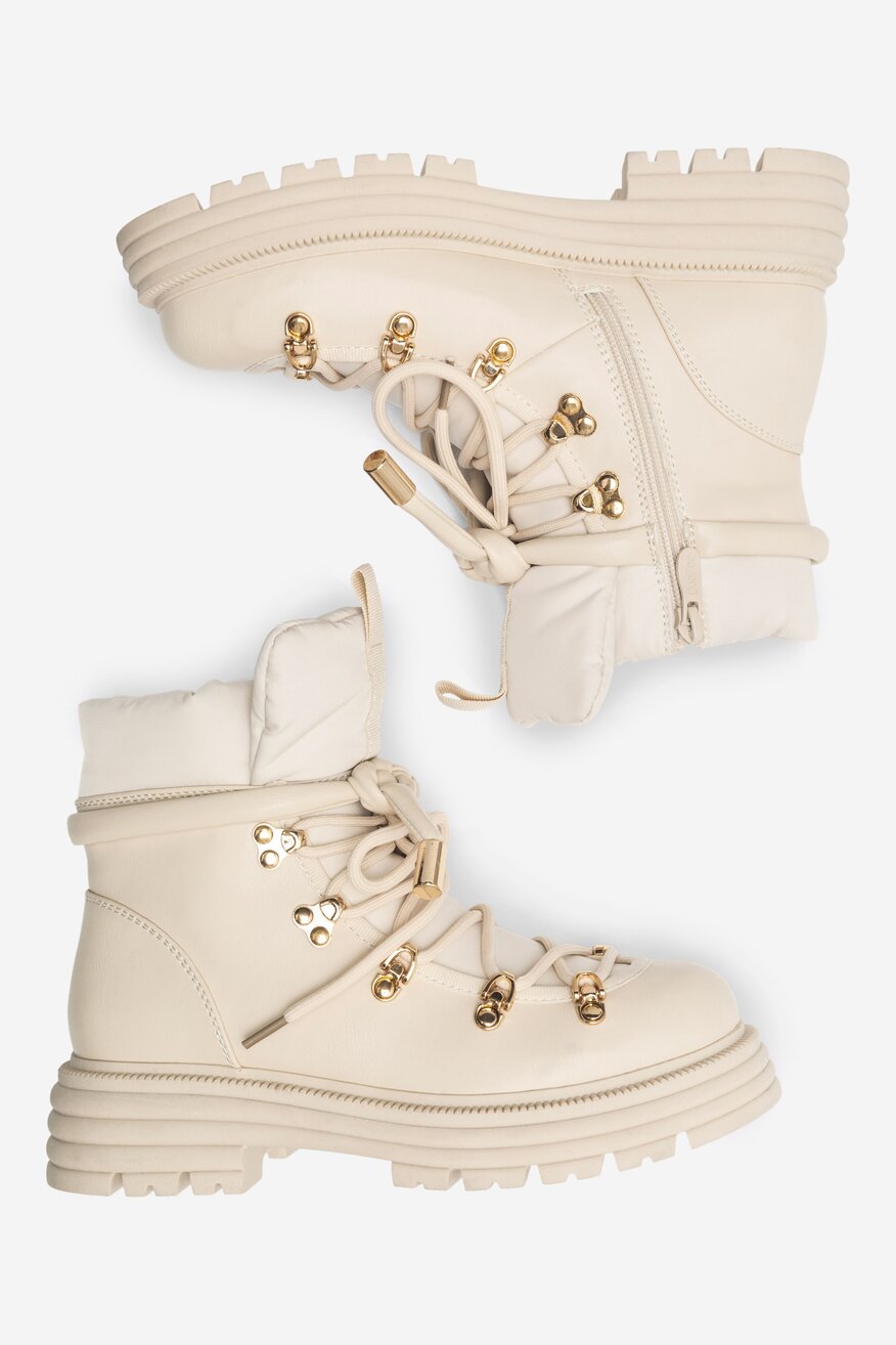 Trzewiki DeeZee LEDA WS6126-09 Beżowy