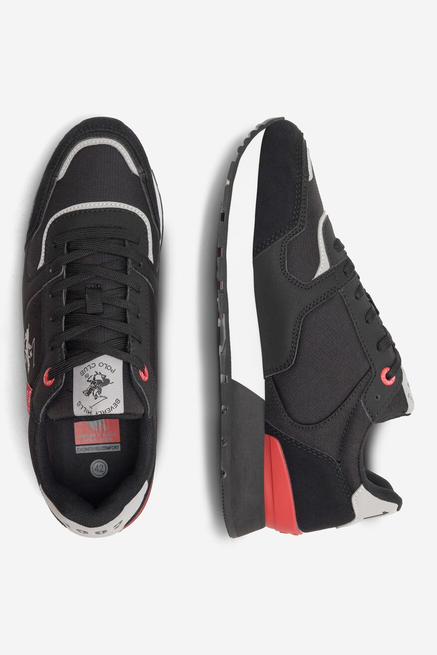 Półbuty Beverly Hills Polo Club FOMO-01 Czarny