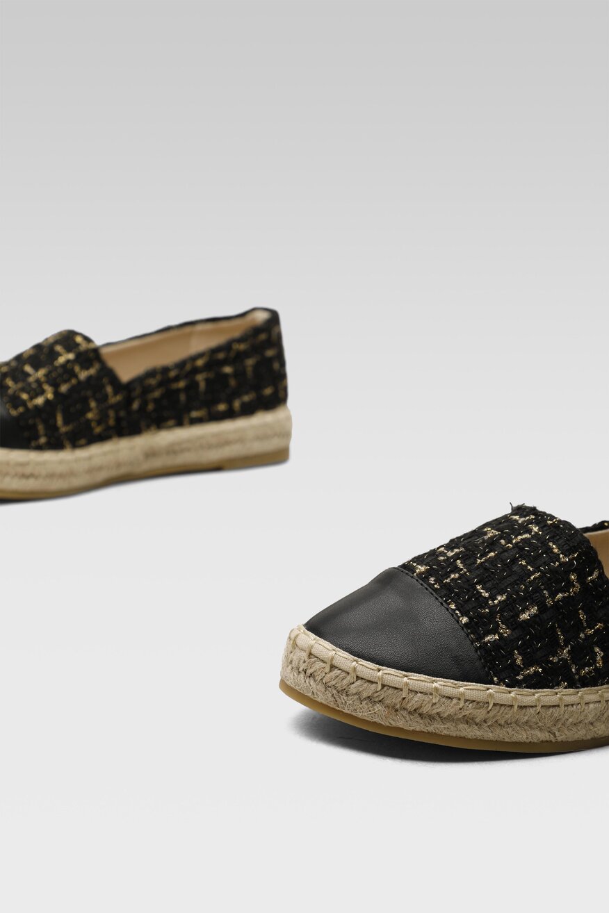 Espadryle DeeZee WSS990-104 Czarny