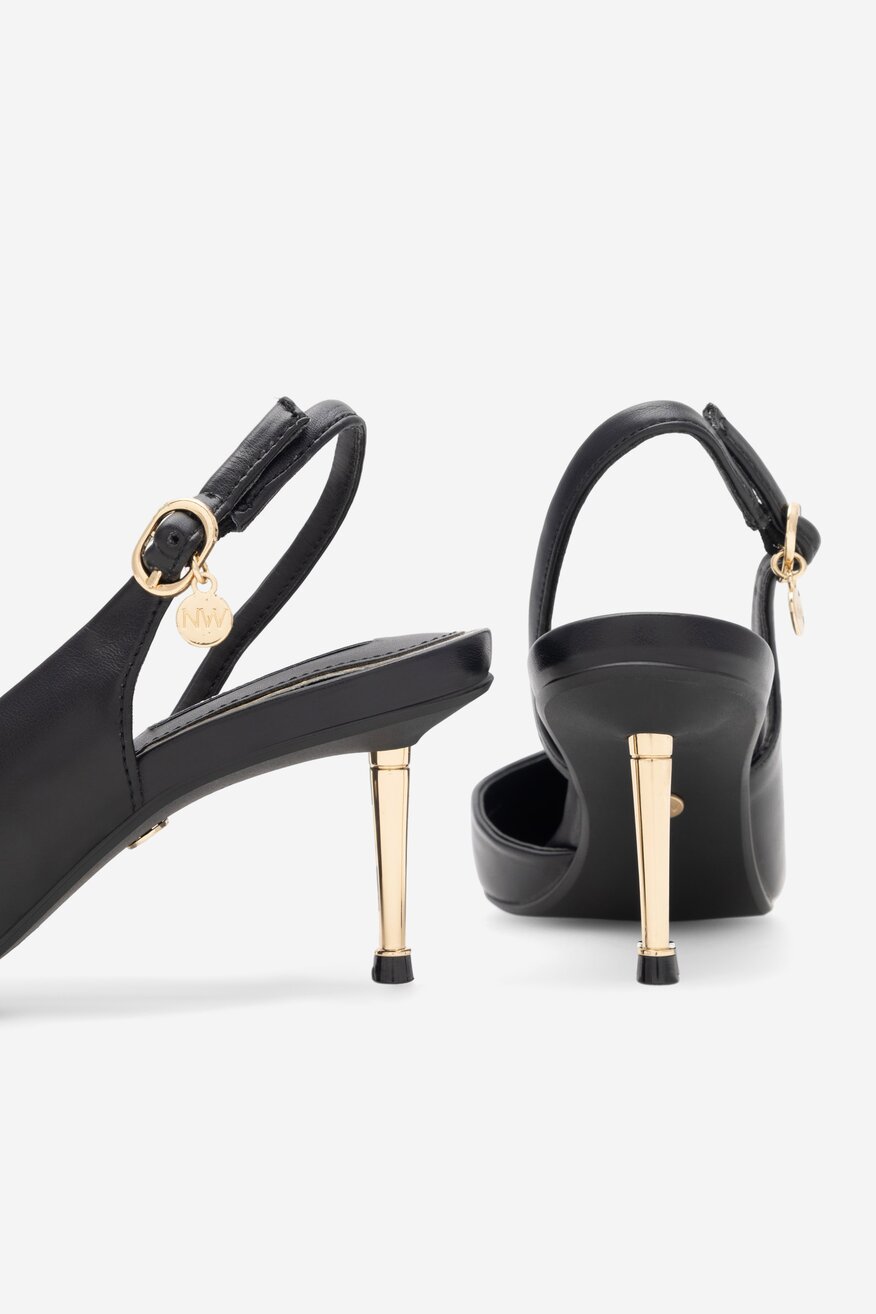 Czółenka NINE WEST ANIKA SY2396-4NW Czarny