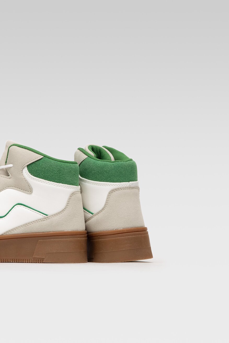 Półbuty Nylon Red WAG1152105A-02 Zielony