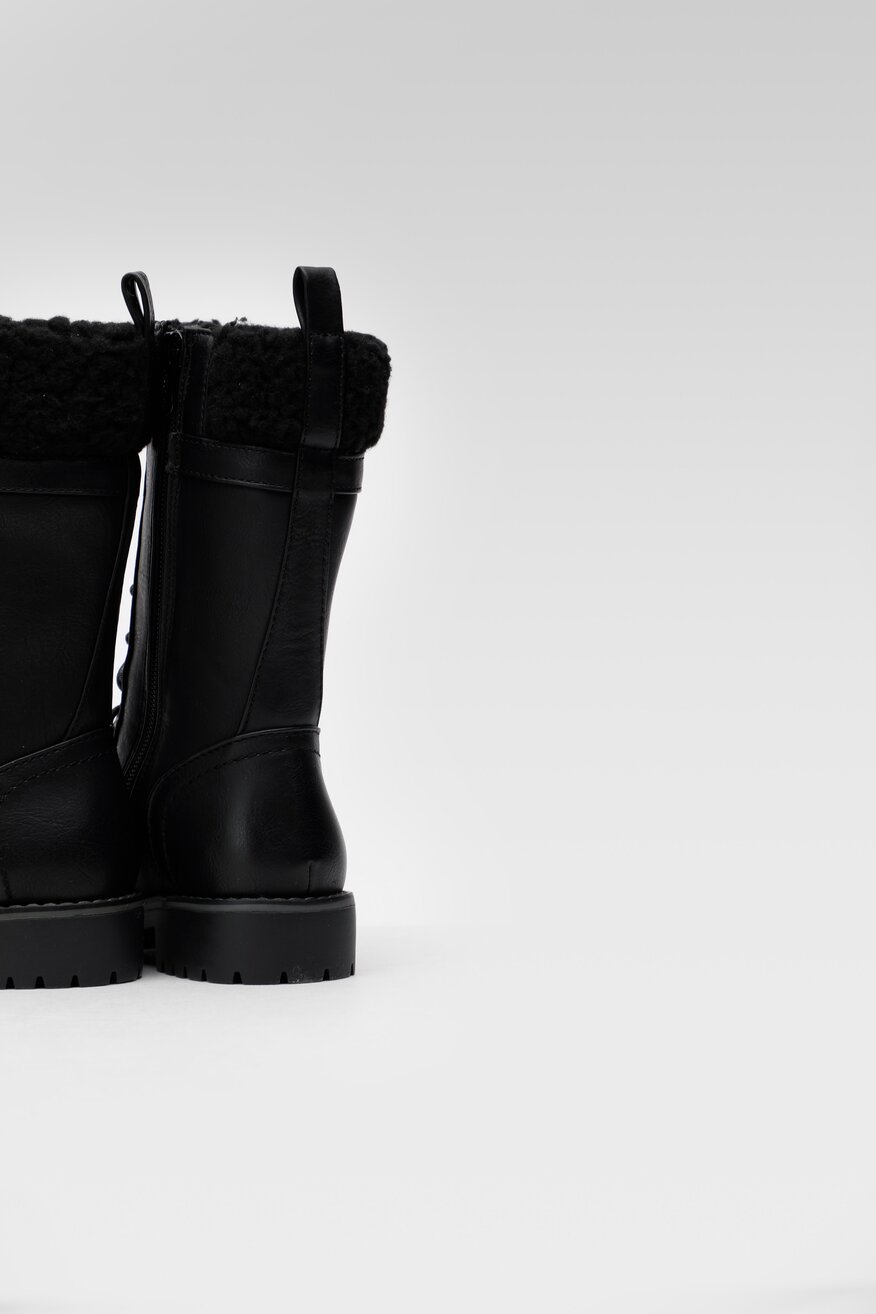 Kozaki Nelli Blu CS16019-15A Czarny