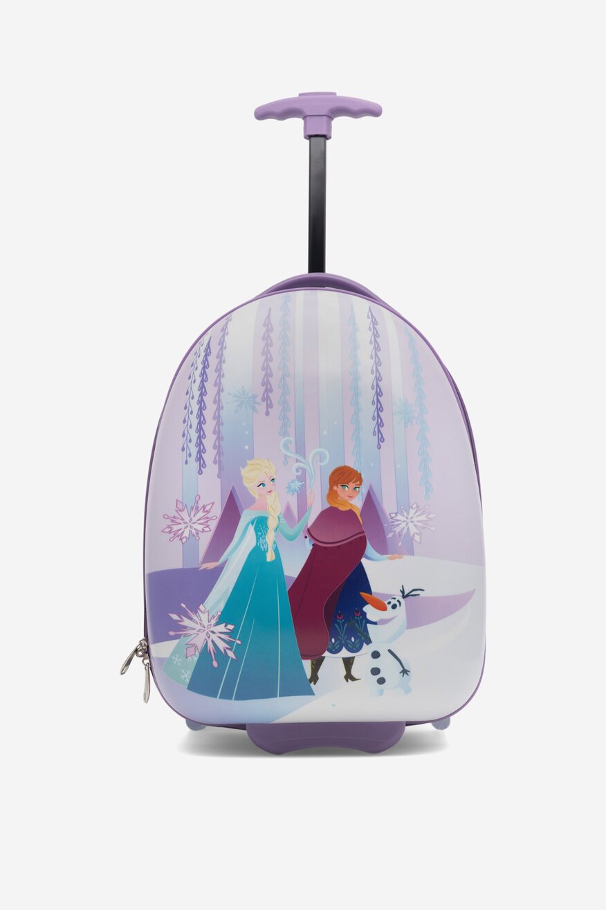 Walizka Frozen ACCCS-AW23-224DFR-J. Fioletowy