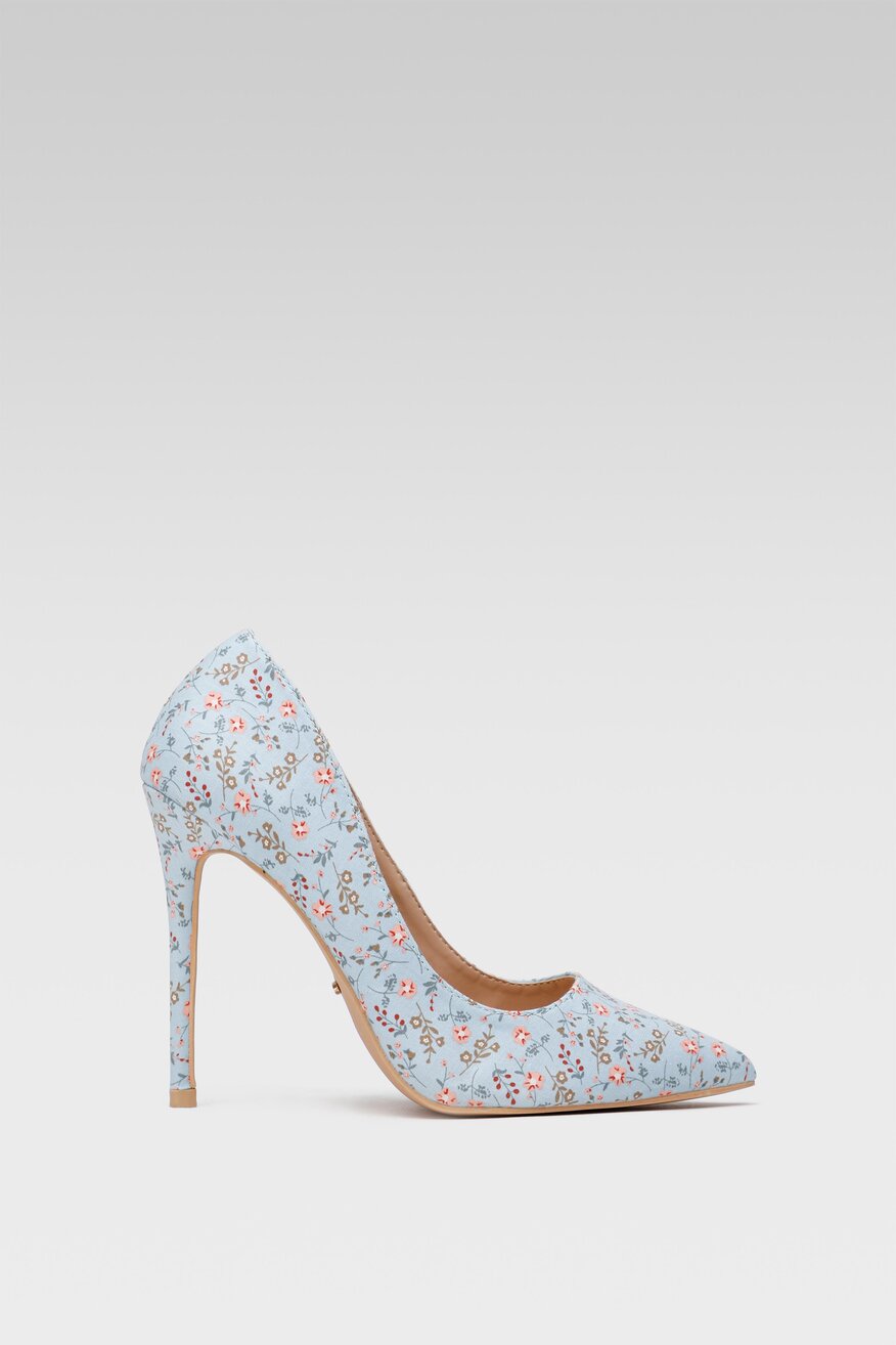 Czółenka DeeZee KL-HT92831-49 Niebieski