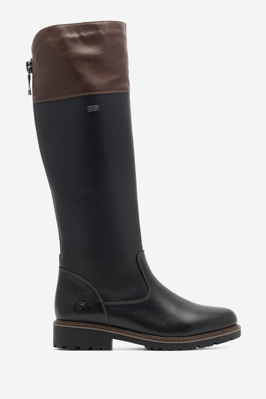 Kozaki Remonte R6581-02 Czarny