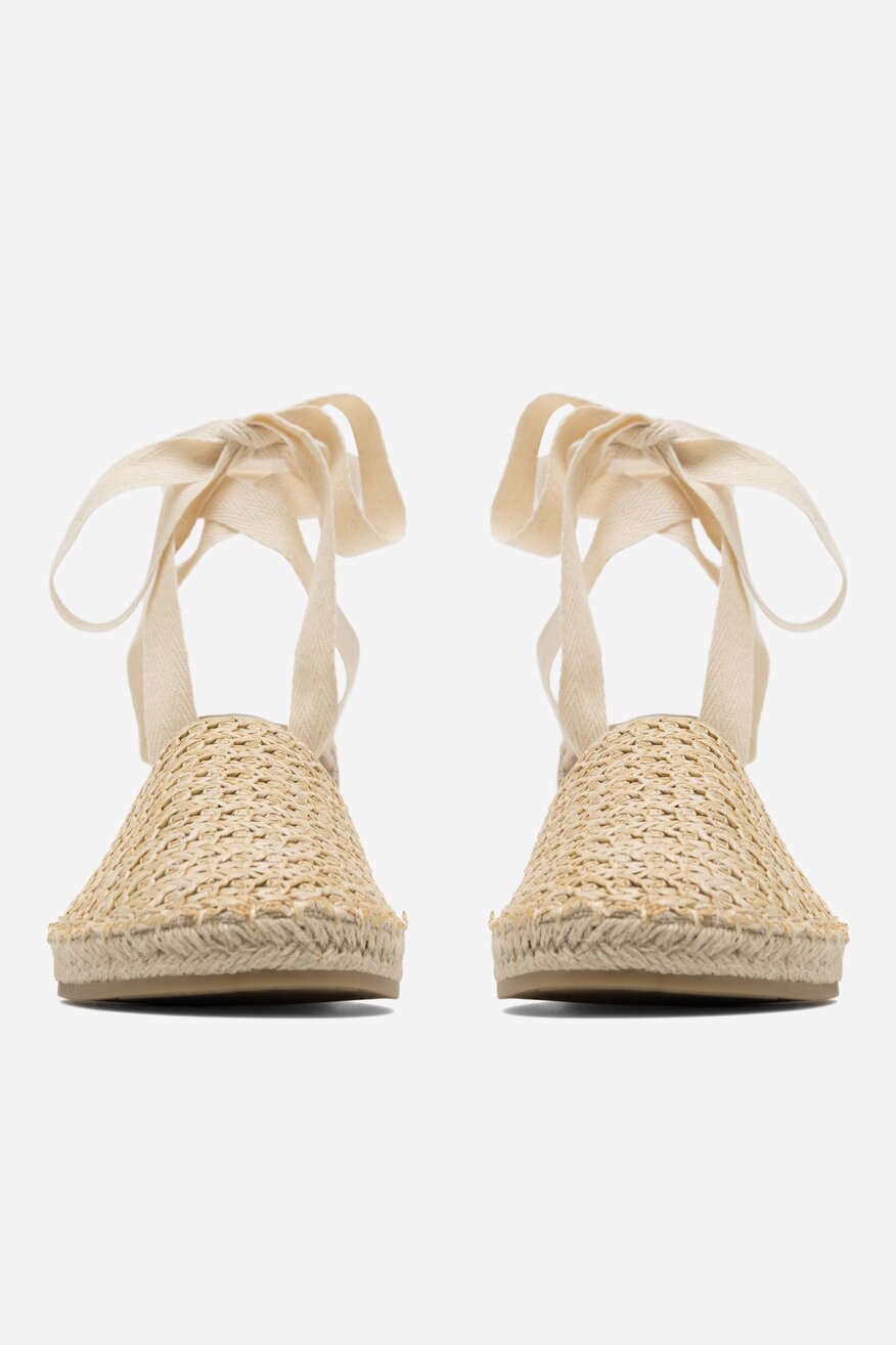Espadryle DeeZee NOBODY KNOW WS200701-01 Beżowy