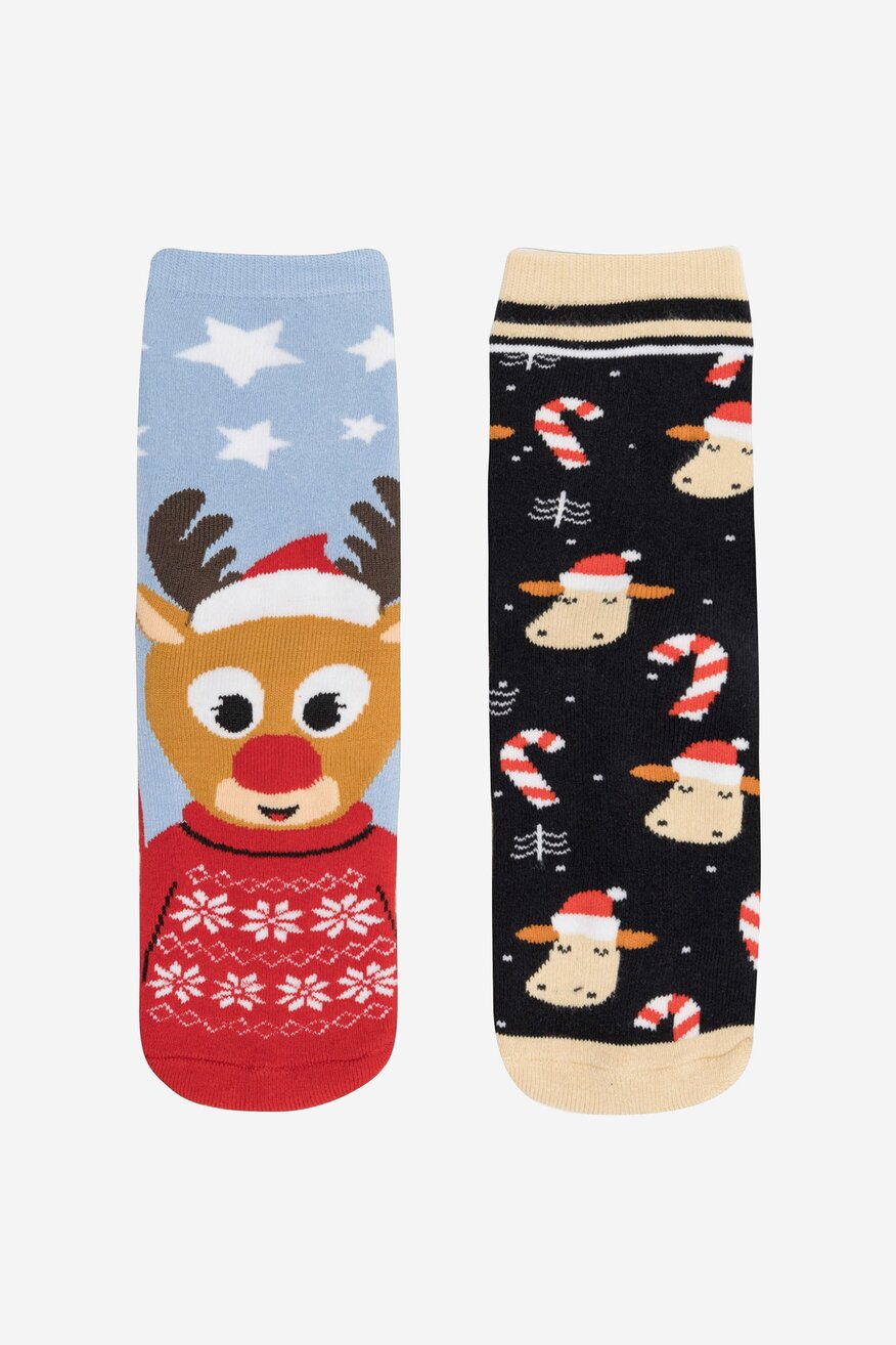 Skarpetki damskie Jenny Fairy 4WB-005-AW23 (2-PACK) Niebieski