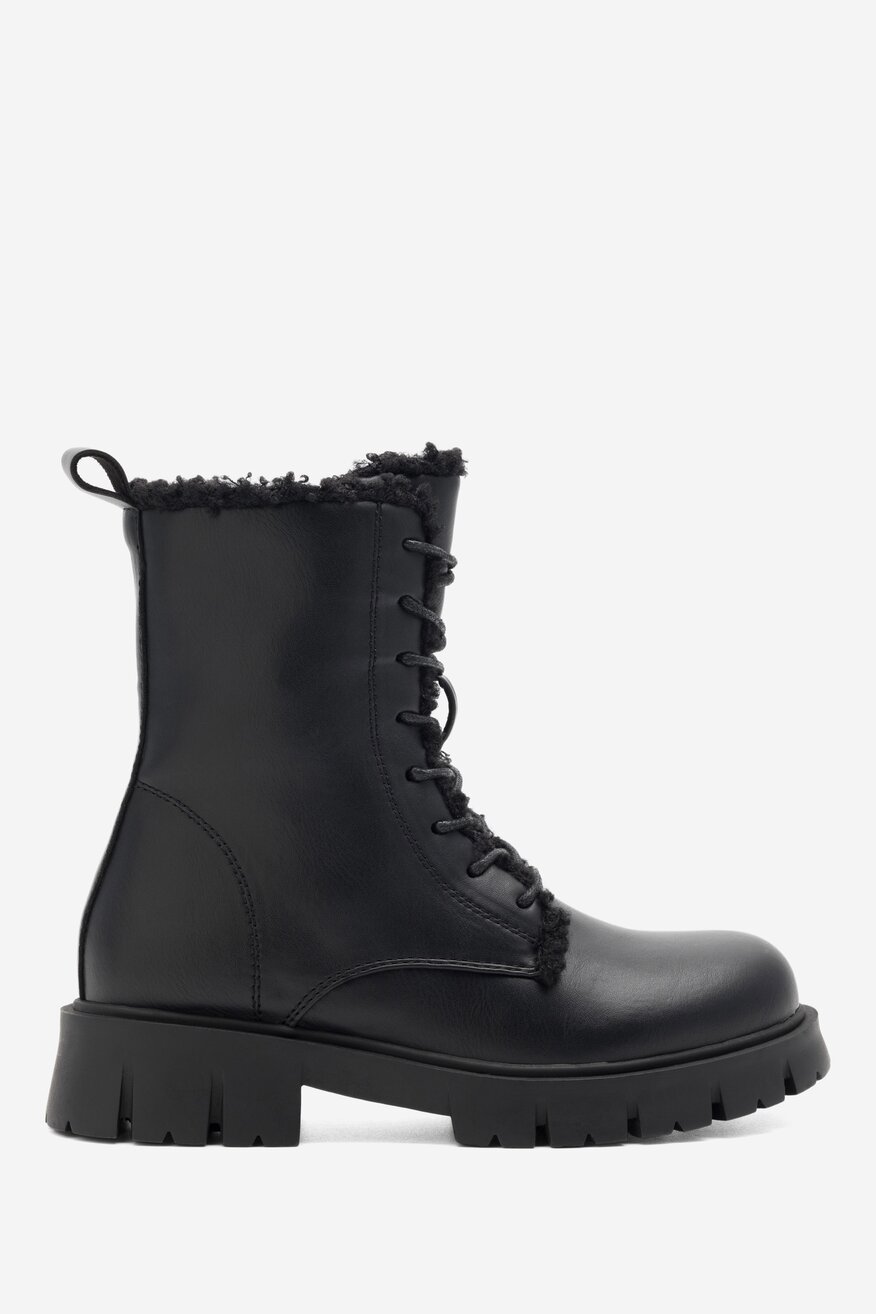 Trzewiki DeeZee CS98006-01 Czarny