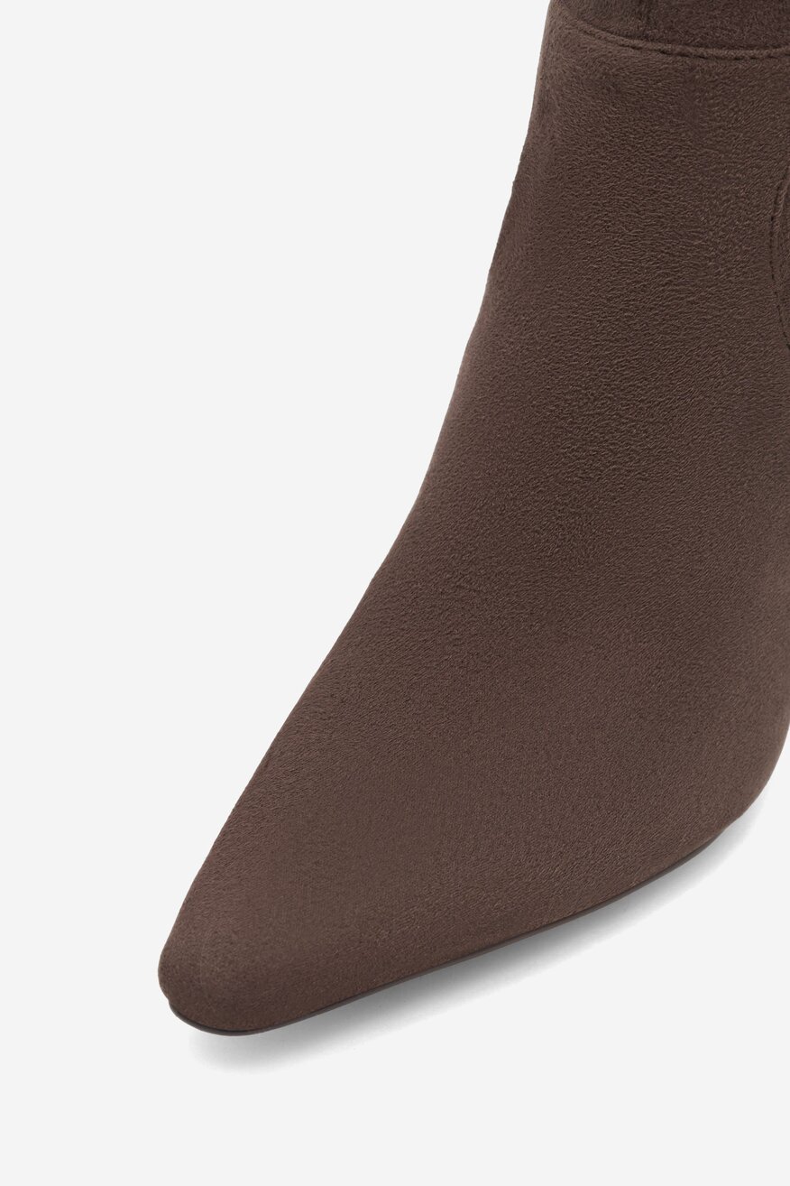 Botki NINE WEST LUBENA ZL23003CC Brązowy