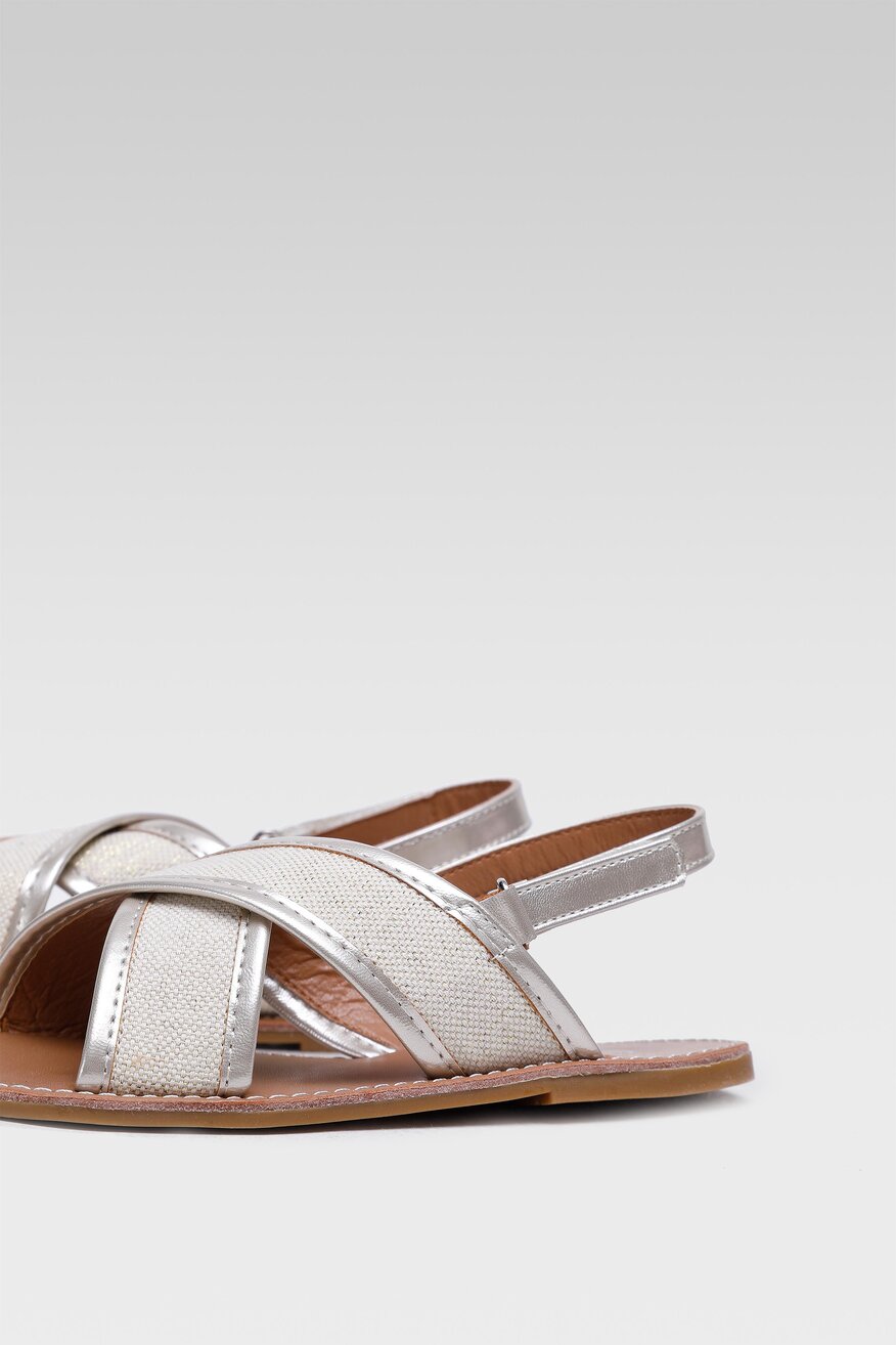 Sandały Nelli Blu CM210804-8 Beżowy