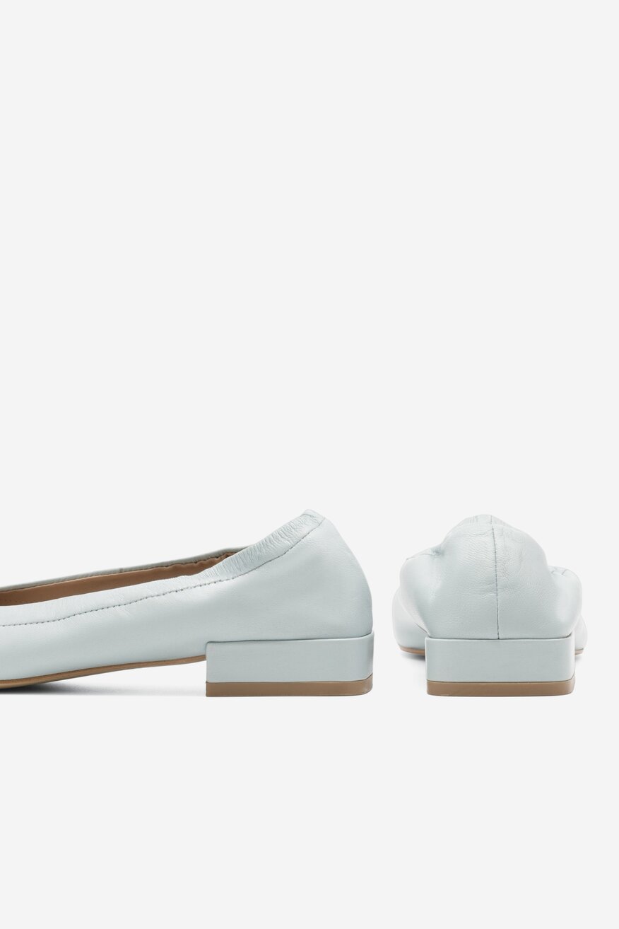 Baleriny Gino Rossi STELLA-108109 Niebieski jasny