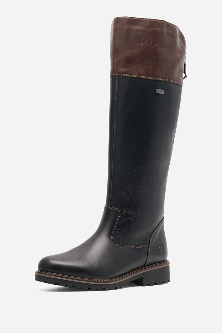 Kozaki Remonte R6581-02 Czarny