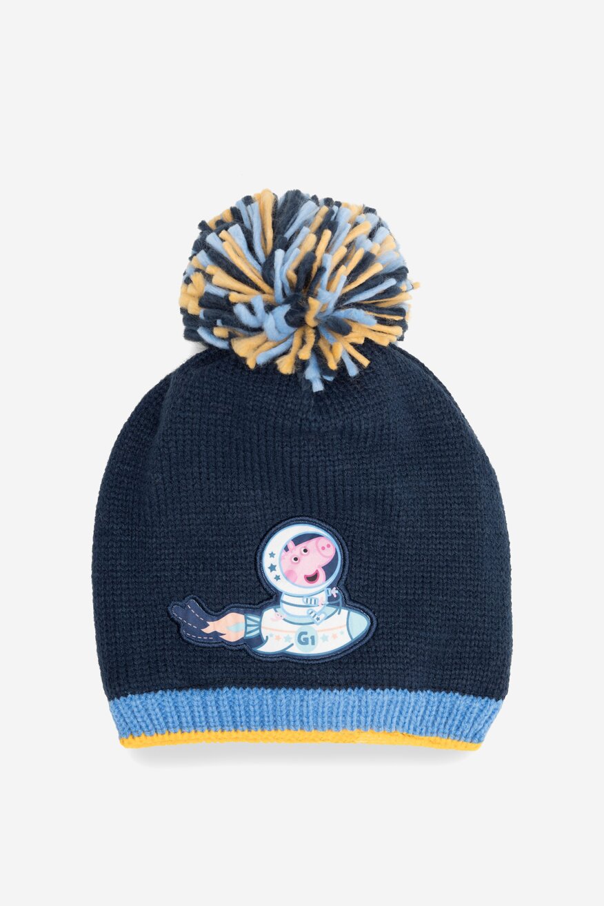 Czapka dziecięca PEPPA PIG ACCCS-AW23-234PP Granatowy