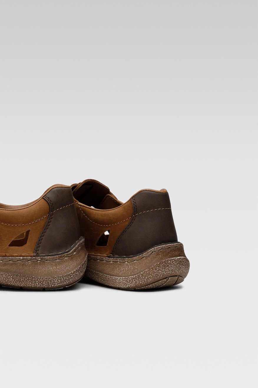 Sandały Rieker 03078-25 Brązowy