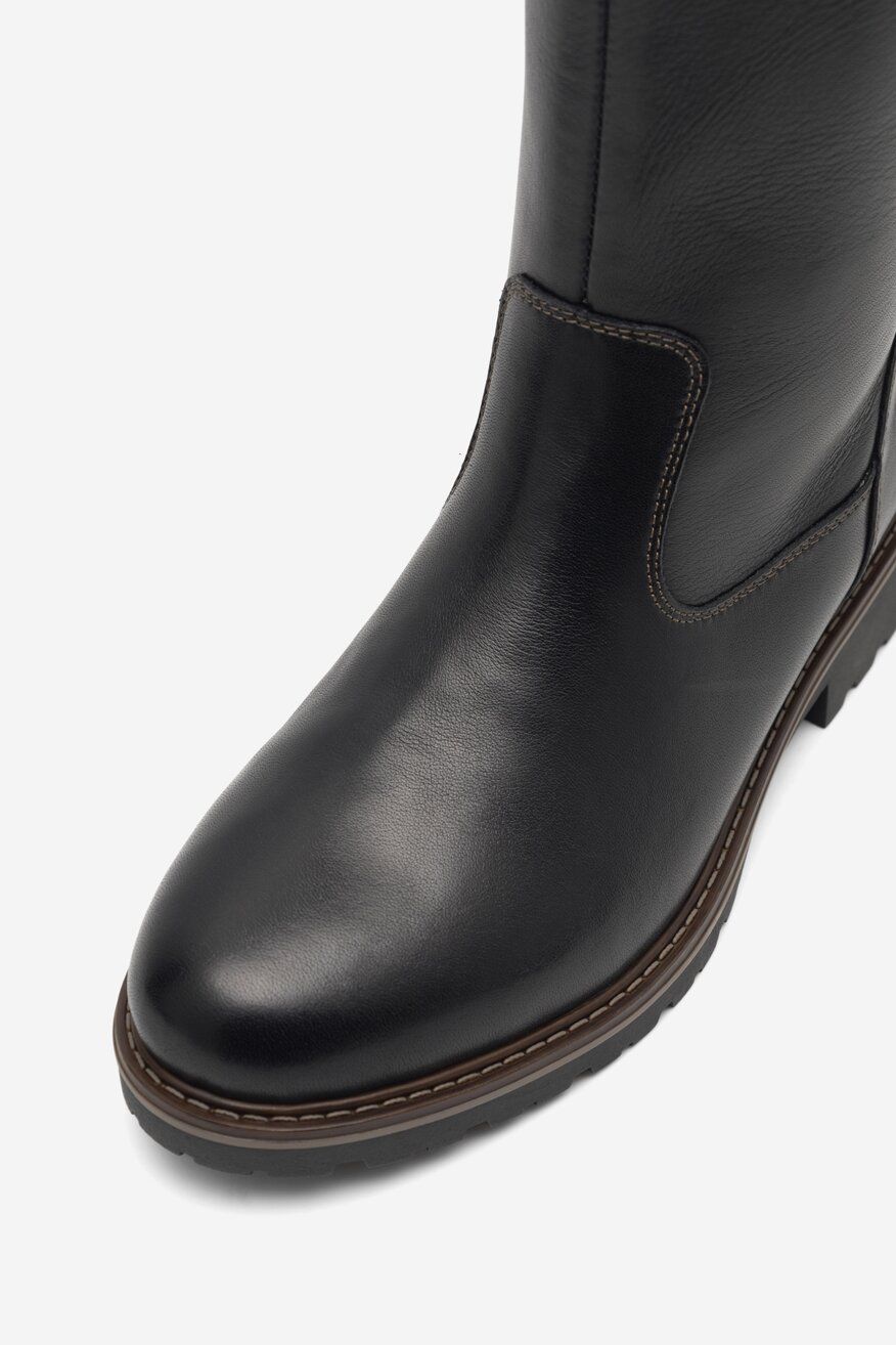 Kozaki Remonte R6581-02 Czarny