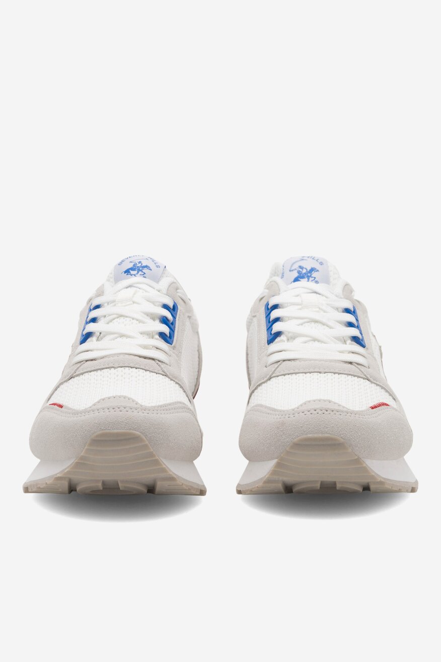 Sneakers Beverly Hills Polo Club PATCH-01 Biały