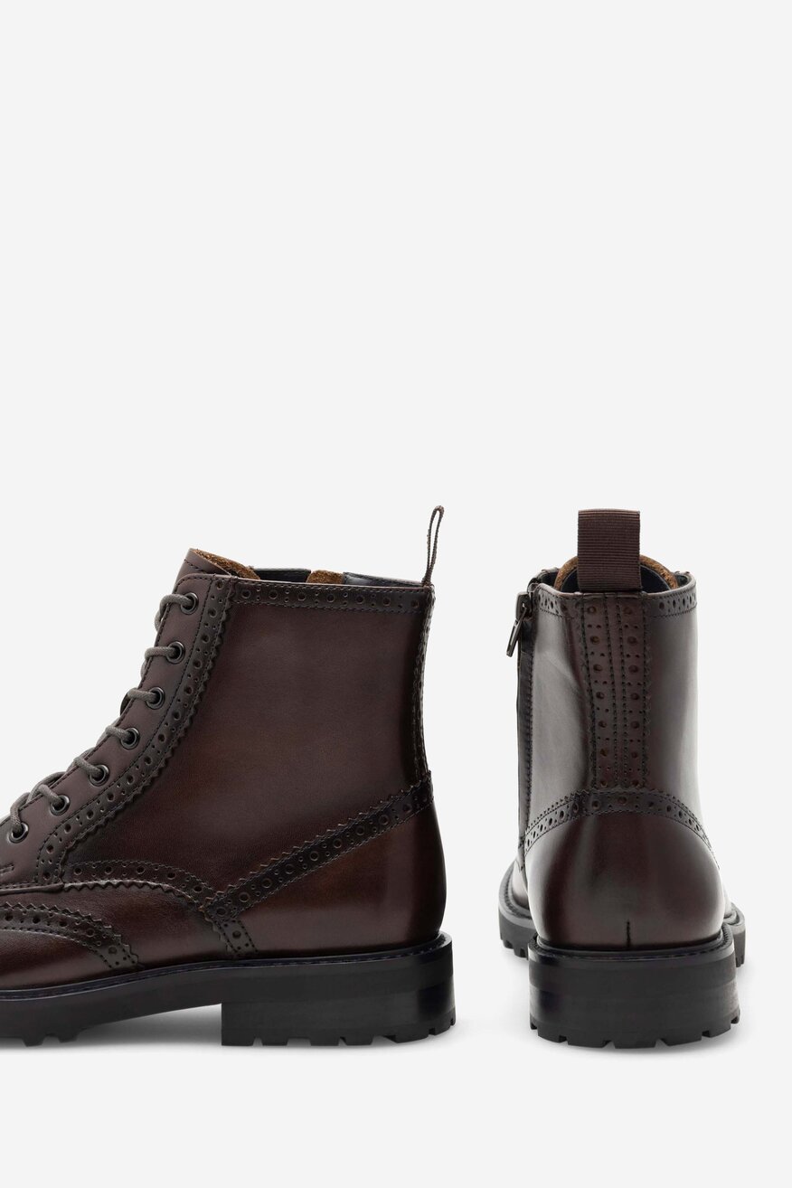 Trzewiki Gino Rossi UBERTO-01 123AM Brązowy