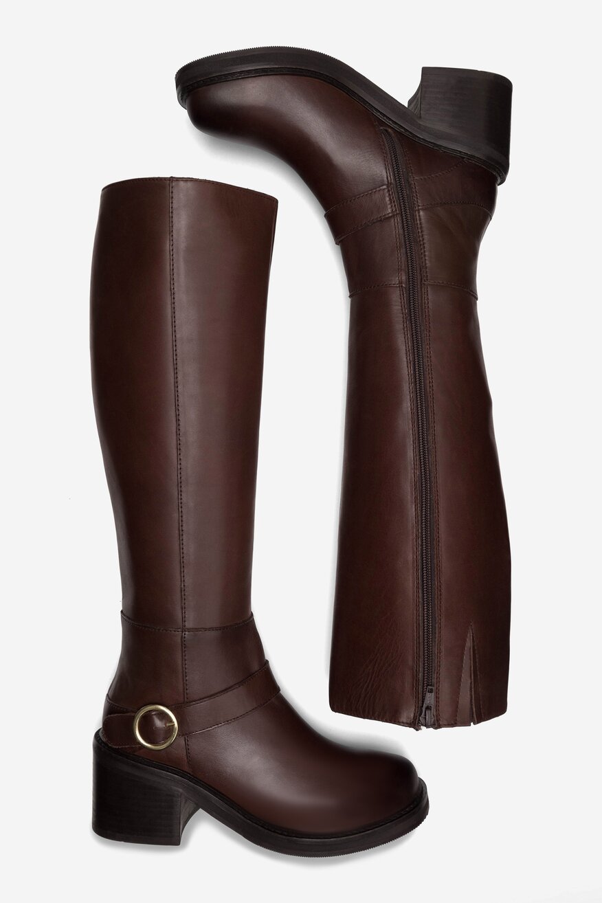 Kozaki Sergio Bardi KAP-C1048-02SB Brązowy