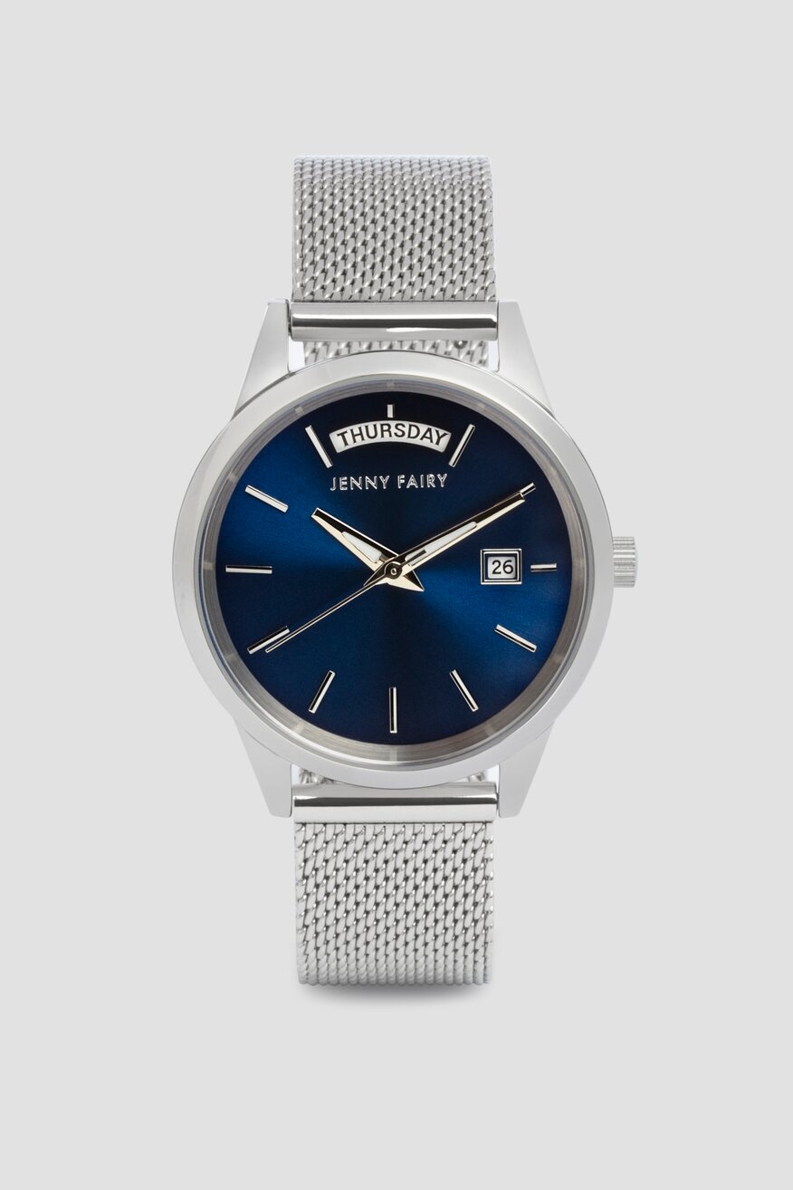 Zegarek Jenny Fairy JF WOMEN WATCH 020221222 Srebrny