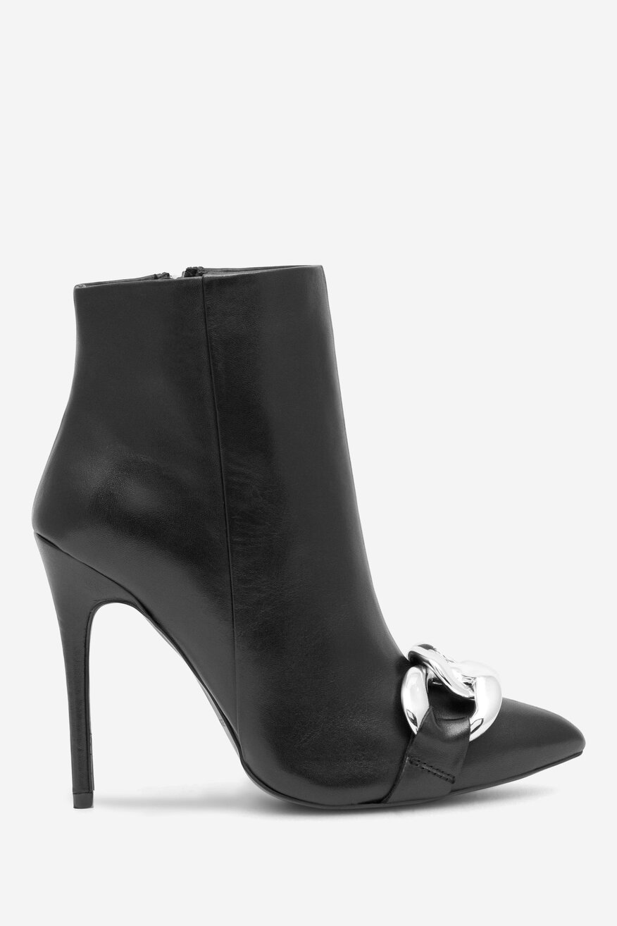 Botki EVA MINGE MURCJA-110472 Czarny