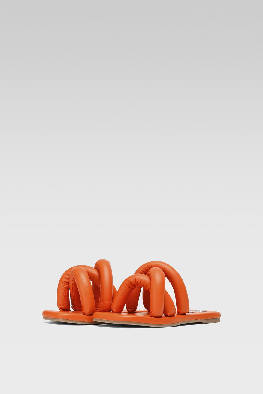 Klapki Inuovo 923007 Pomarańczowy