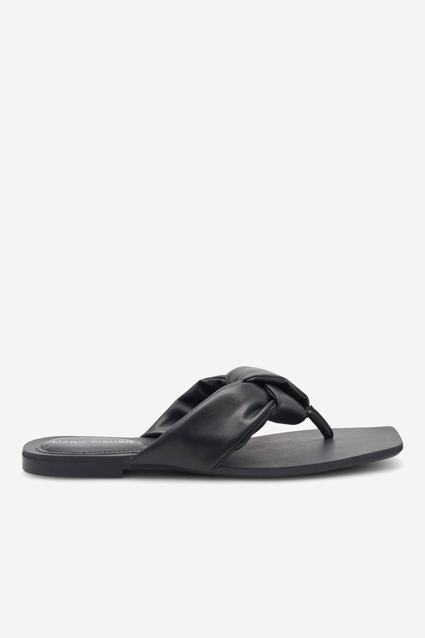 Klapki MARC FISHER F-BALER BLK01 Czarny