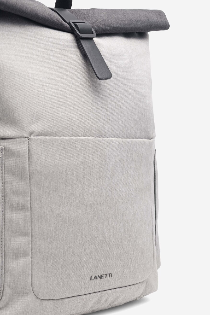 Plecak Lanetti LAN-KL-016-04P Szary