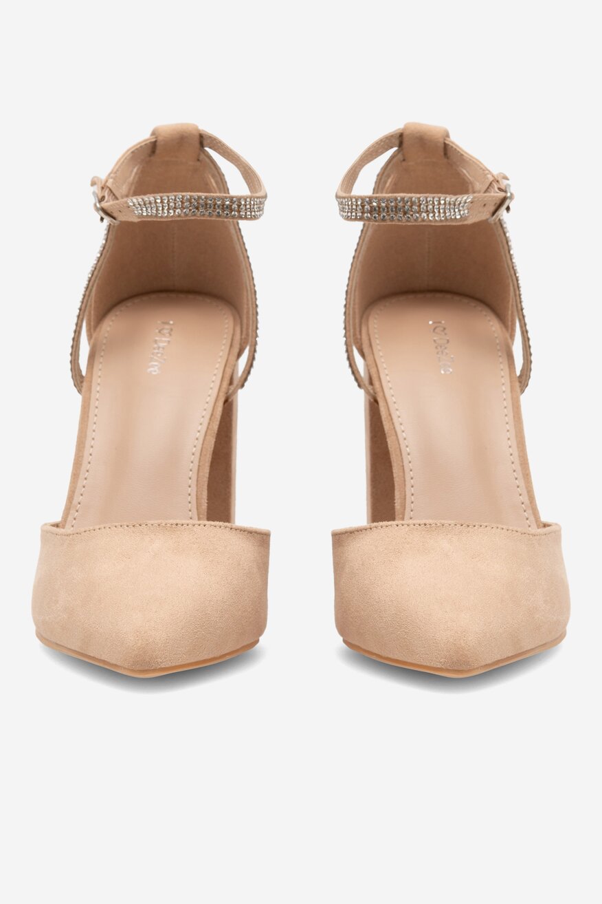 Czółenka DeeZee LISA KL-HT4587-21 Beżowy