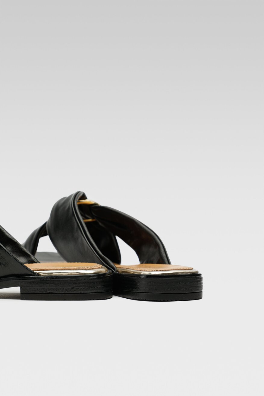 Klapki Sergio Bardi WI16-MENA-10SB Czarny