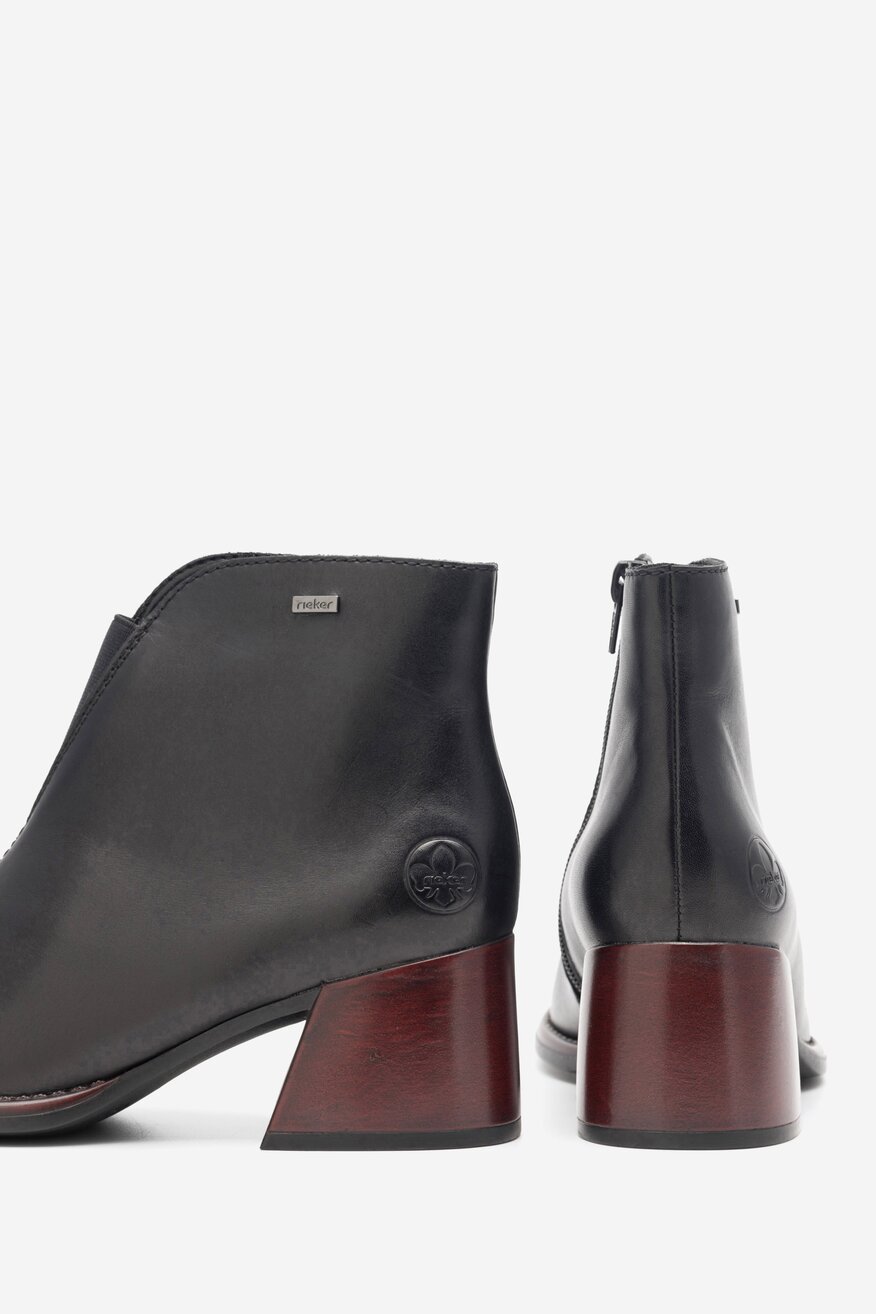 Botki Rieker 79350-00 Czarny
