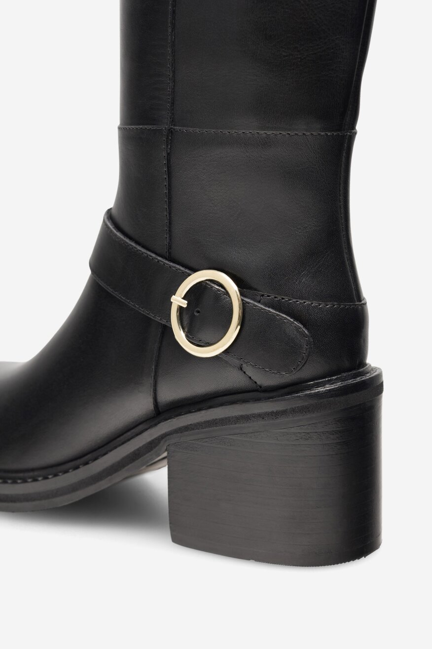 Kozaki Sergio Bardi KAP-C1048-02SB Czarny