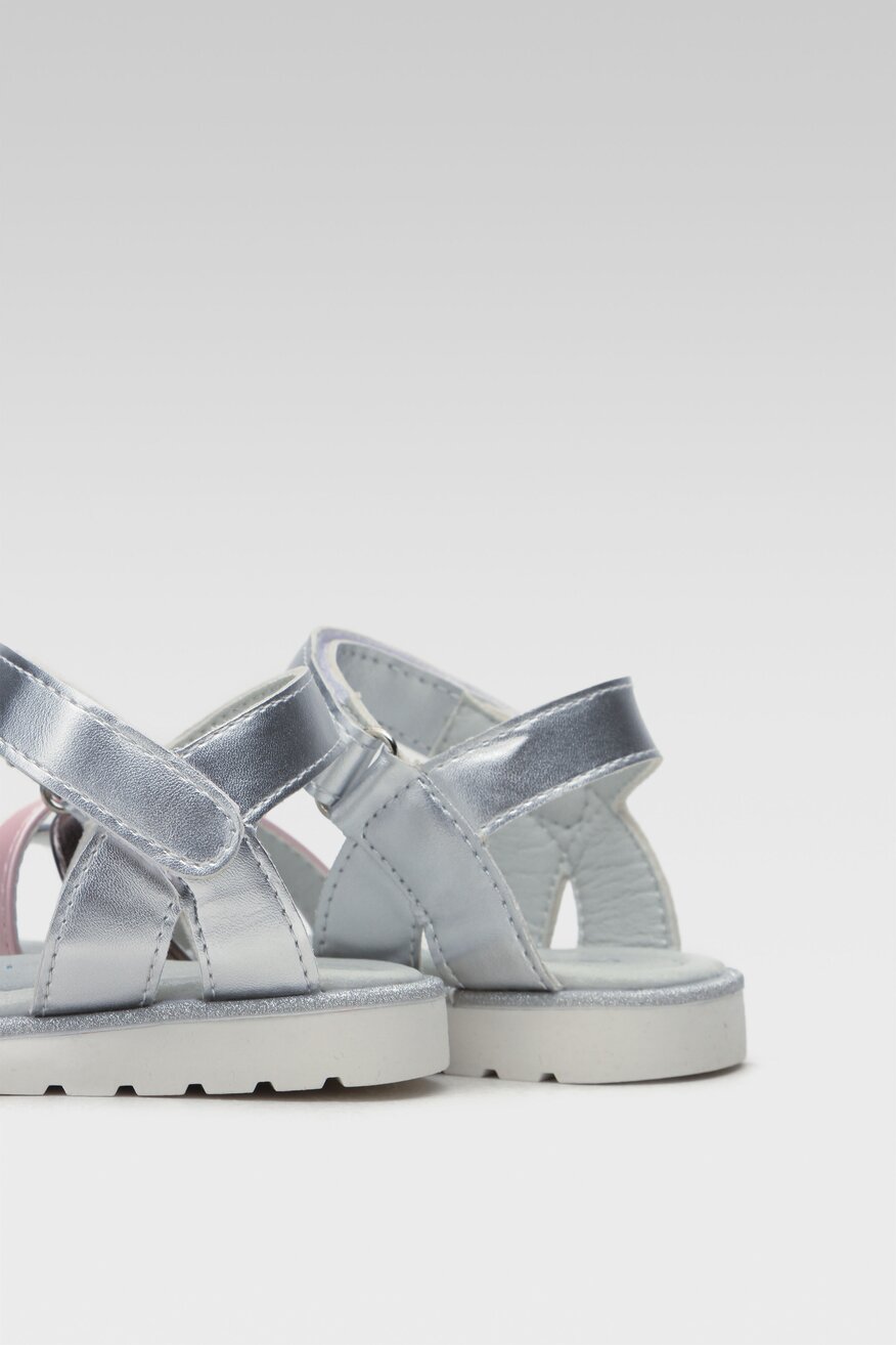 Sandały Nelli Blu CM2110583SG Srebrny